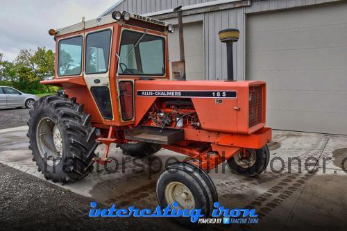 Allis-Chalmers 185 tekniska specifikationer 