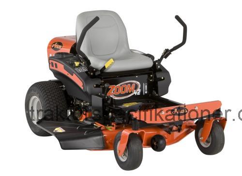 Ariens Zoom 42 tekniska specifikationer 