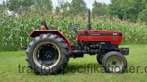 Case IH 245 tekniska specifikationer 