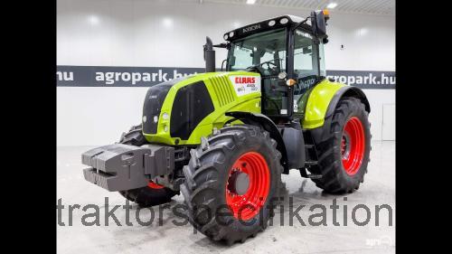 Claas Axion 820 Cmatic recensioner och tekniska specifikationer