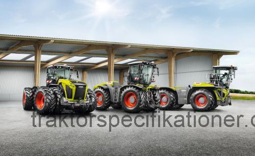 Claas Xerion 5000 Trac tekniska specifikationer 