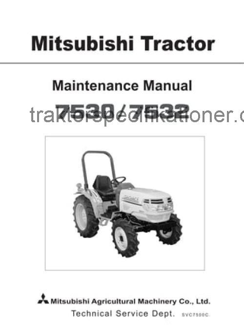 Cub Cadet 7532 tekniska specifikationer och recensioner