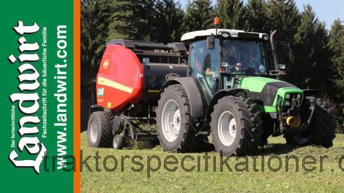 Deutz-Fahr Agrofarm 430 TTV tekniska specifikationer och recensioner