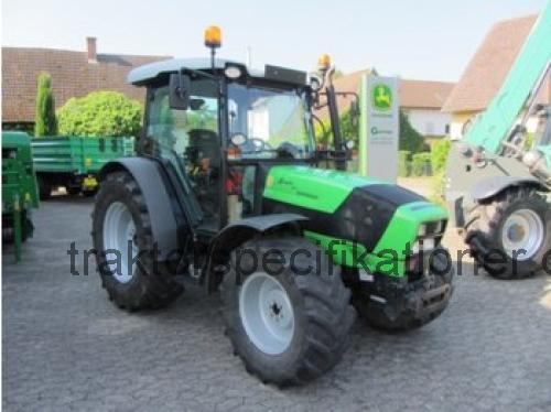 Deutz-Fahr Agroplus 320 tekniska specifikationer 