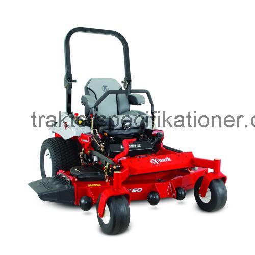 Exmark Lazer Z S-Series tekniska specifikationer 