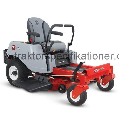 Exmark Quest recensioner och tekniska specifikationer