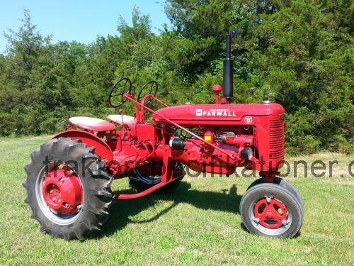Farmall B tekniska specifikationer och recensioner