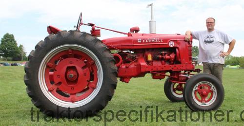 Farmall Super H tekniska specifikationer 