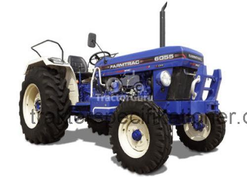 Farmtrac 6055 tekniska specifikationer och recensioner