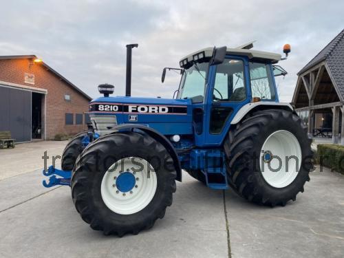 Ford 8210 tekniska specifikationer och recensioner