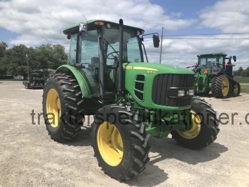 John Deere 6115D tekniska specifikationer 