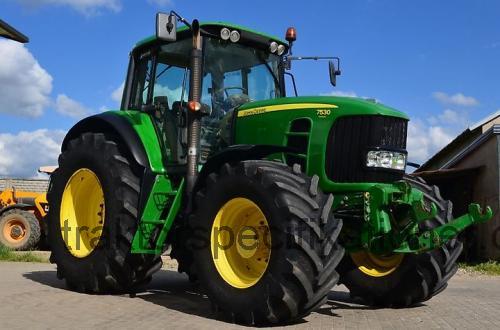 John Deere 7530 tekniska specifikationer och recensioner