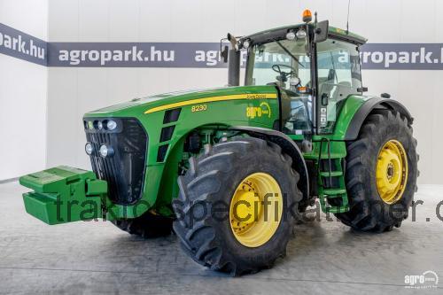 John Deere 8230R tekniska specifikationer och recensioner
