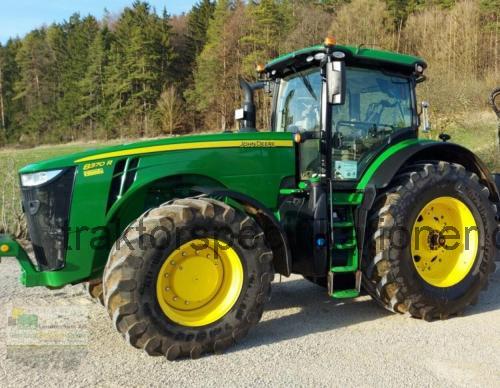 John Deere 8370R tekniska specifikationer och recensioner