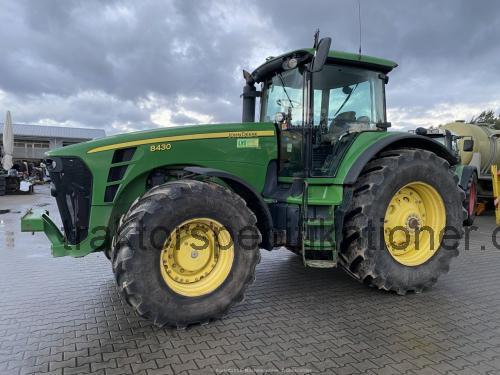 John Deere 8430 recensioner och tekniska specifikationer