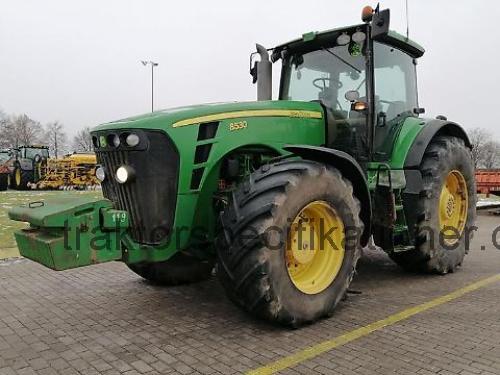 John Deere 8530 tekniska specifikationer och recensioner