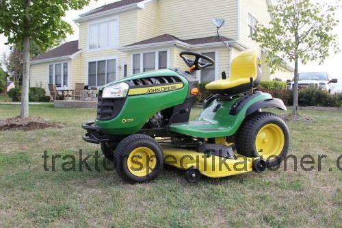 John Deere D170 tekniska specifikationer 