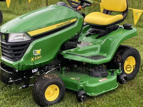 John Deere X330 tekniska specifikationer 