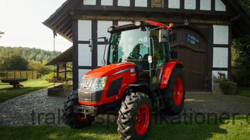 Kioti RX Series tekniska specifikationer 
