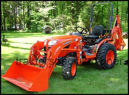 Kubota B2920 tekniska specifikationer 