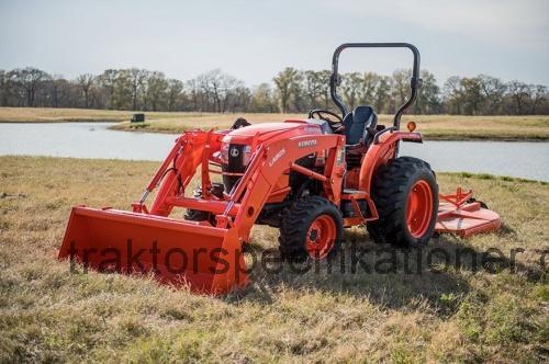 Kubota L4760 tekniska specifikationer och recensioner