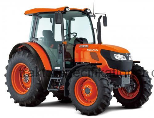 Kubota M6060 tekniska specifikationer 