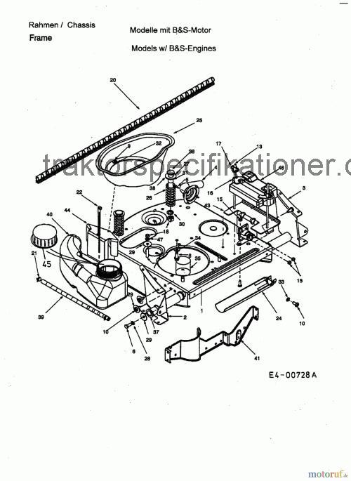 MTD 13A tekniska specifikationer och recensioner