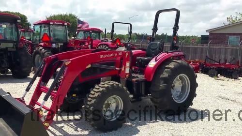 Mahindra 3550 tekniska specifikationer 