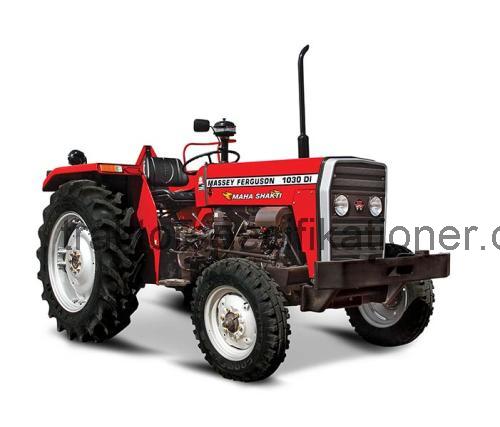 Massey Ferguson 1030 tekniska specifikationer och recensioner