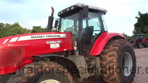 Massey Ferguson 6360 tekniska specifikationer och recensioner