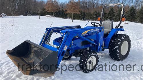 New Holland T1520 tekniska specifikationer 