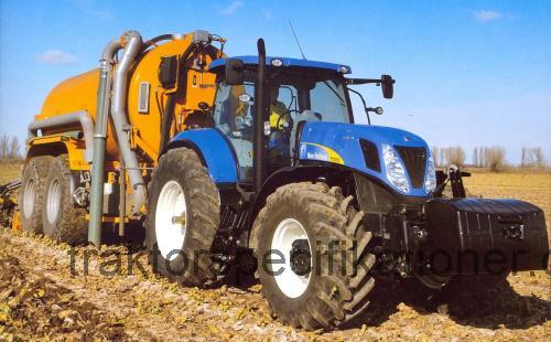 New Holland T7070 tekniska specifikationer och recensioner