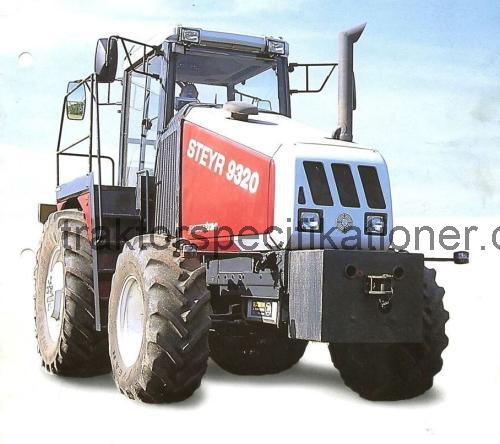 Steyr 9320 recensioner och tekniska specifikationer