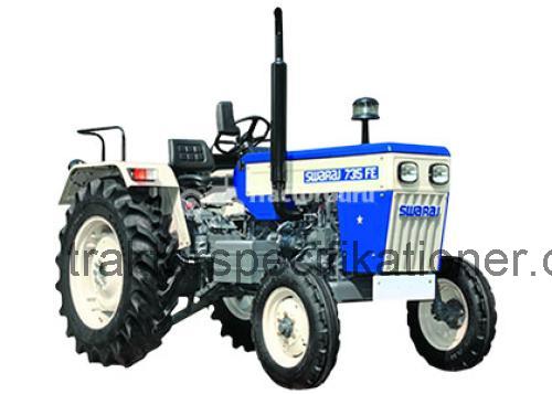 Swaraj 735 FE tekniska specifikationer och recensioner