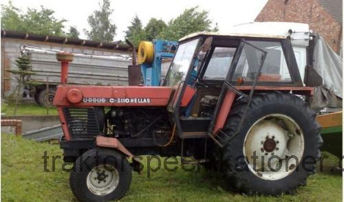 Ursus C-3110 tekniska specifikationer 