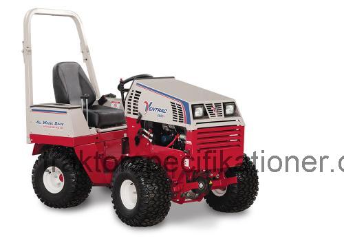 Ventrac 4500P recensioner och tekniska specifikationer