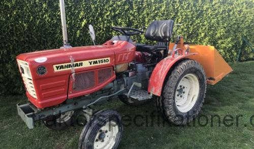 Yanmar YM1510 tekniska specifikationer och recensioner