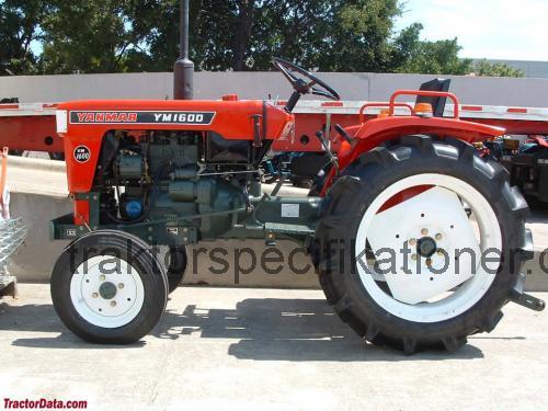 Yanmar YM1600 tekniska specifikationer 