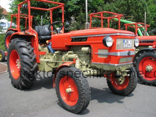 Zetor 4545 tekniska specifikationer och recensioner
