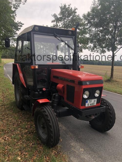 Zetor 7711 recensioner och tekniska specifikationer