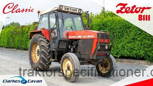 Zetor 8111 recensioner och tekniska specifikationer